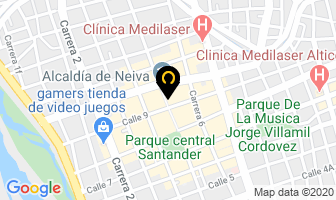 Mapa de Distri Copias en Neiva