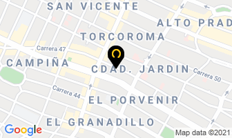 Mapa de Distri-electronic Ltda. en Barranquilla