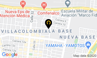 Mapa de Distri Leo en Cali