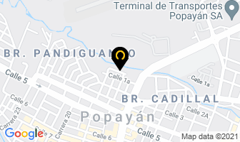 Mapa de Distri-loterías Leidy en Popayán