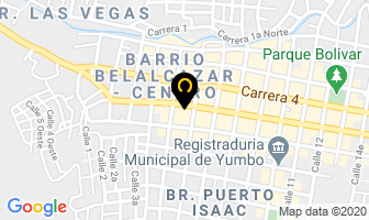 Mapa de Distri Muebles Hum en Yumbo