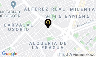 Mapa de Distri Popular De Pinturas en Bogotá D.C