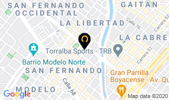 Mapa de Distriaislantes Ltda. en Bogotá D.C
