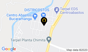 Mapa de Distribañez en Bucaramanga