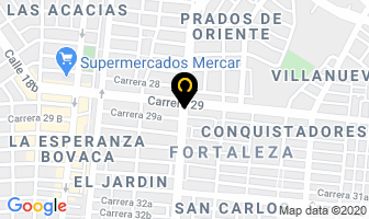 Mapa de Distribelleza Nilec en Cali