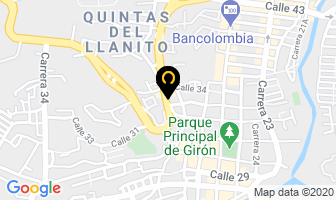 Mapa de Distribuciones Arama en Bucaramanga