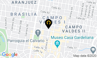 Mapa de Distribuciones Arney en Medellín