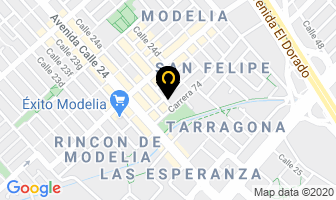 Mapa de Distribuciones Bello Ltda. en Bogotá D.C