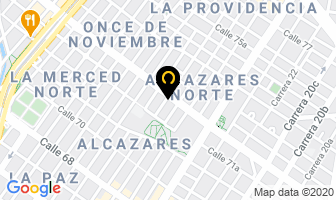 Mapa de Distribuciones Brochen en Bogotá D.C