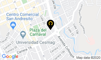 Mapa de Distribuciones De Colombia disdecol en Pasto