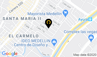 Mapa de Distribuciones Distrisur Ltda en Itaguí