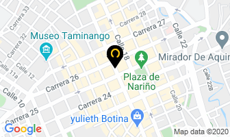 Mapa de Distribuciones Don Iván en Pasto