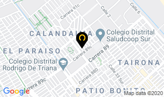Mapa de Distribuciones Duarte en Bogotá D.C