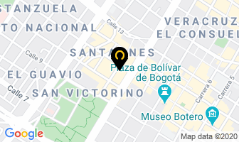 Mapa de Distribuciones E Importaciones Brayan en Bogotá D.C