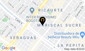 Mapa de Distribuciones E Y M en Bogotá D.C