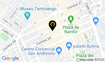 Mapa de Distribuciones Ely Ordieres en Pasto