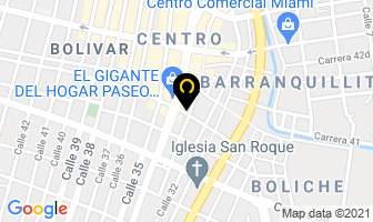 Mapa de Distribuciones Estelar en Barranquilla