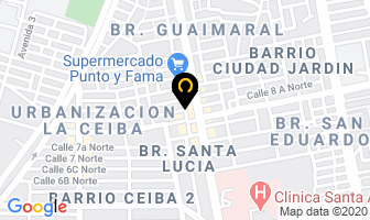 Mapa de Distribuciones La Renta en Cúcuta