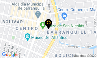 Mapa de Distribuciones Luima en Barranquilla