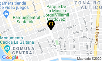Mapa de Distribuciones Mejia en Neiva