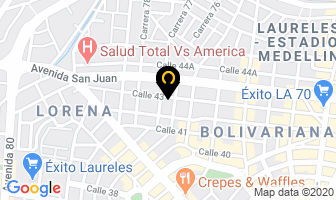 Mapa de Distribuciones Momper E.u en Medellín