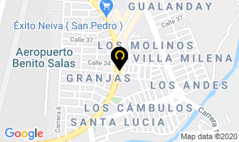 Mapa de Distribuciones Norte en Neiva