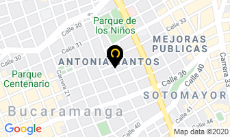 Mapa de Distribuciones Pine en Bucaramanga