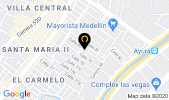 Mapa de Distribuciones Rimar en Itaguí