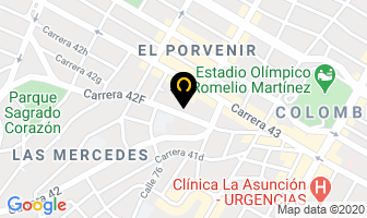 Mapa de Distribuciones Romy Ltda. en Barranquilla