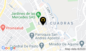 Mapa de Distribuciones Tecnoavance en Pasto