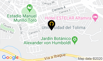 Mapa de Distribuciones Venus en Ibagué