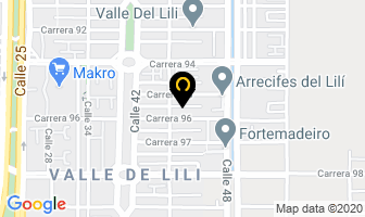 Mapa de Distribuciones Viksan en Cali