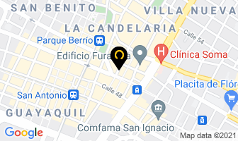 Mapa de Distribuidor B Y Q en Medellín