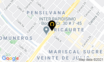 Mapa de Distribuidor De Radiadores en Bogotá D.C