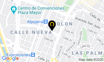 Mapa de Distribuidor Ferretero en Medellín