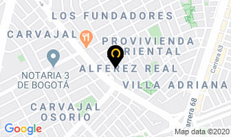 Mapa de Distribuidor Griffith en Bogotá D.C