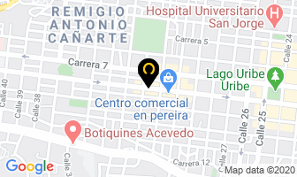 Mapa de Distribuidor Muebles Rimax en Pereira