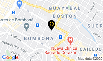 Mapa de Distribuidora 39 en Medellín