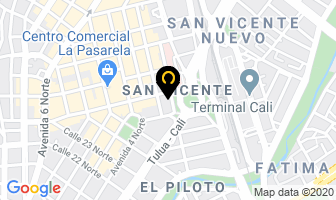 Mapa de Distribuidora Agropecuaria El Rodeo en Cali