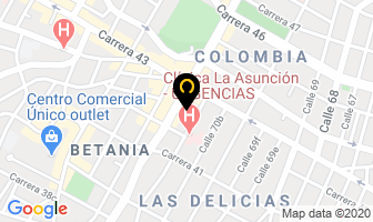 Mapa de Distribuidora All Baby en Barranquilla