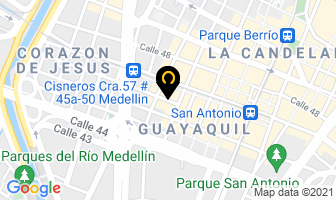 Mapa de Distribuidora All Globen en Medellín