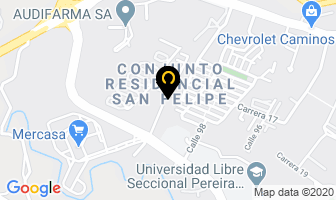 Mapa de Distribuidora Andina De Licores S.a. en Pereira
