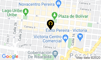 Mapa de Distribuidora Arcoiris Productos De Belleza en Pereira