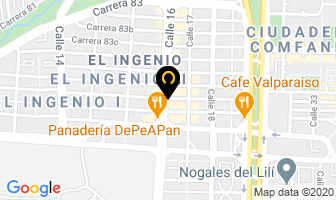 Mapa de Distribuidora Avícola Riko Campo en Cali
