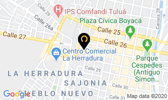 Mapa de Distribuidora Bandama en Tulua