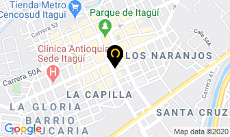 Mapa de Distribuidora Berpa en Itaguí