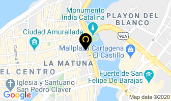 Mapa de Distribuidora Bg en Cartagena