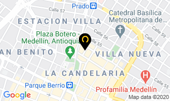 Mapa de Distribuidora Caracas en Medellín