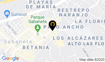 Mapa de Distribuidora Cardosp en Sabaneta