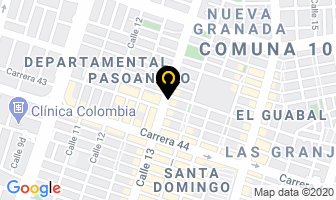 Mapa de Distribuidora Carnelly en Cali